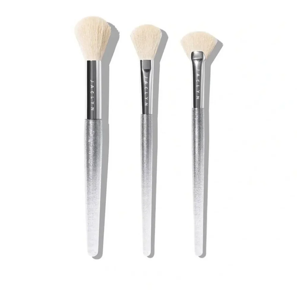 Jaclyn Cosmetics [Bring The Light] Highlighter Brush‎ Trio